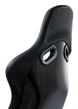 RECARO Pole Position Carbon (ABE) Perlonvelours schwarz